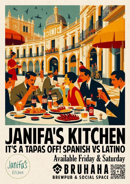 Janifa's Kitchen Spanish v Latino Tapas