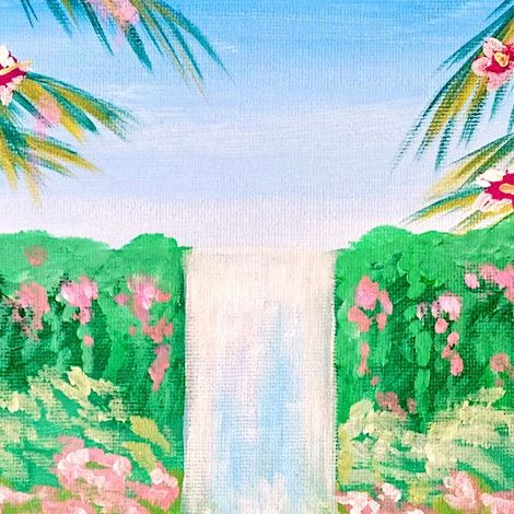 Sip & Paint - Tropicana Dreams